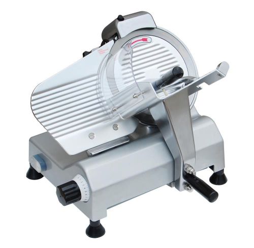 Commercial 10&#034; Blade Electric Meat Slicer 240w 530RPM Deli Food Cheese slicer