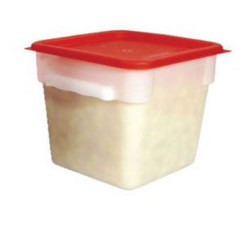 NEW Winco Square Storage Container  12-Quart  White