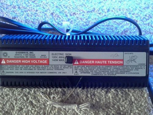 Evertron/Everbrite/Everbright - Neon Power Supply Transformer