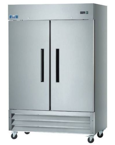 Arctic Air 49cf 2 Door Stainless Steel Commercial Reach-In Freezer BRAND NEW!