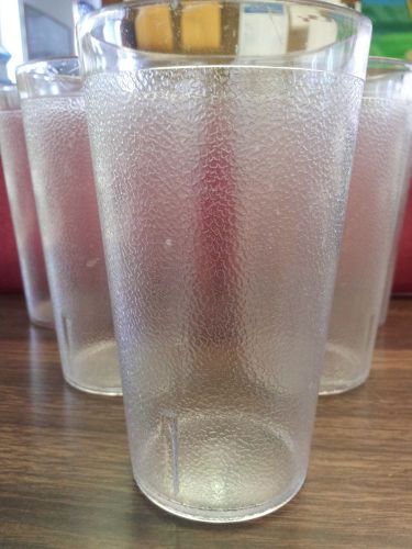 12 OZ CLEAR HARD PLASTIC DRAINK/SODA TUMBLER ( ELEVEN PER BOX ) MADE IN USA