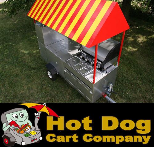 HOT DOG CART VENDING CONCESSION TRAILER STAND BRAND NEW