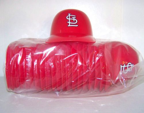 (20) ST LOUIS CARDINALS Baseball Helmets ITALIAN ICE Cups NEW