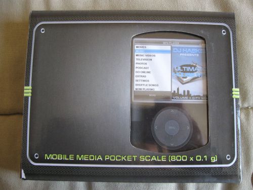 Mobile Media Pocket Scale Digital Portable New in Box RC888 Black CL17-26