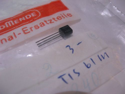 Qty 1 TIS61M PNP Silicon Transistor Si - NOS