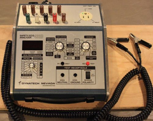 Dynatech Nevada SAFETY / ECG ANALYZER 432D