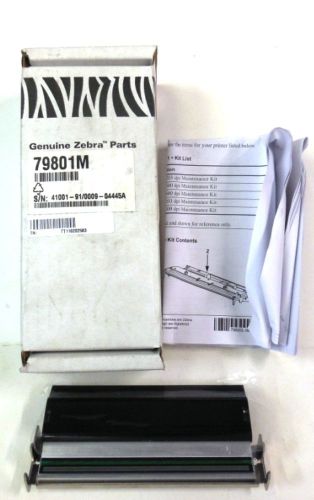 ZEBRA TECHNOLOGIES CORP. PRINTER HEAD,  G79801M, NIB