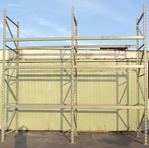 16&#039; high heavy duty pallet shelving / racks for sale