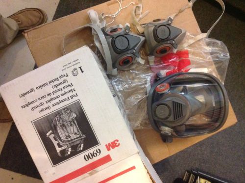 3M 6900DIN, 3M 6700DIN Full Face Respirator,L