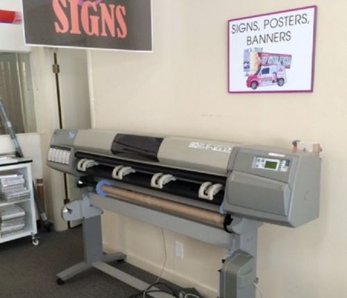 HP 5000ps 60&#034; wide DesignJet wide format printer