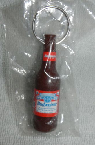 Budweiser Bottle Shape Bottle Opener Keyring Key Chain