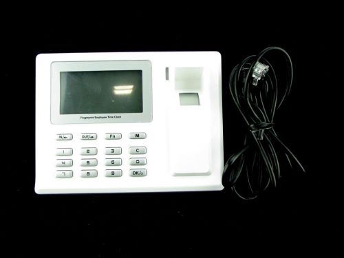 ANGEL Model TC400 Biometric 2000 Fingerprint Employee Attendance Time Clock