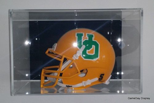 WALL MOUNT ACRYLIC DISPLAY CASE MINI HELMET HOLDER NFL NCAA Football D