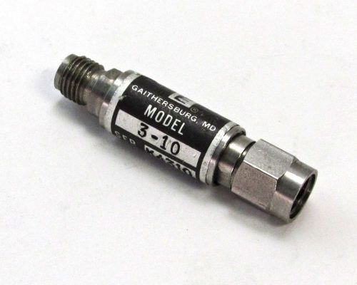 Weinschel / Aeroflex 3-10 Fixed Attenuator - 10 dB, SMA Male-to-Female