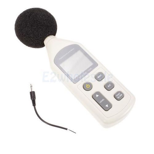 GM1357 4-Digit Sound Noise Level Meter 30-130dB 31.5Hz - 8.5KHz with Wire