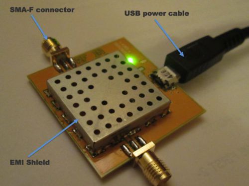 New 10 MHz to 8 GHz LNA Low Noise Amplifier