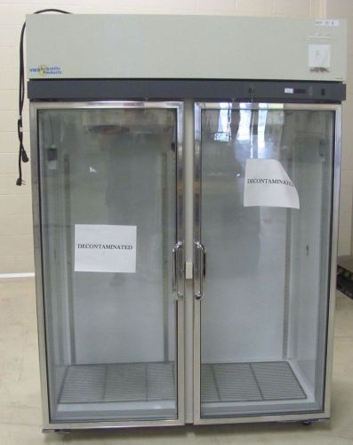 VWR SCIENTIFIC DOUBLE DOOR LAB REFRIGERATOR MODEL VCR449A20