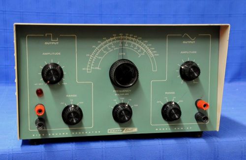 Heathkit euw-27 sine square wave generator must see for sale