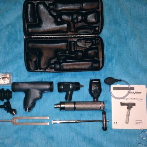 Welch Allyn Model 97801-MC - 3.5V Hal Panoptic\Otoscope Set Soft Case