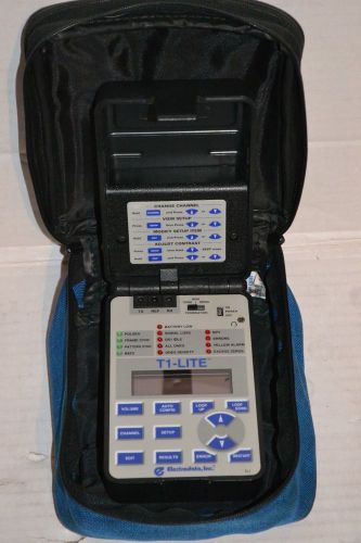 ELECTRODATA T1-LITE COMMUNICATION TEST SET T1 LINE TESTER FREE SHIPPING