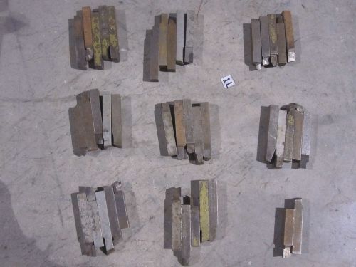 42 CARBIDE CUTTER BITS : 883 AR8 AL8 C8 370 USA CARBOLOY  ETC