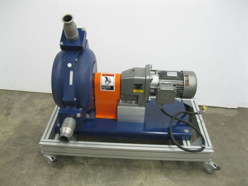 2&#034; Ponndorf PX50-0 Peristaltic Hose Pump 2 HP Motor Z28 (1645)