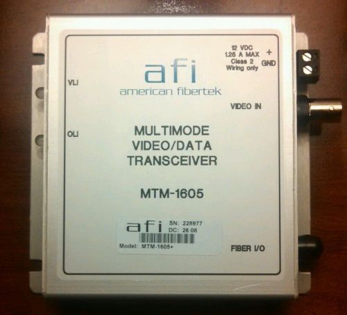 American fibertek mtm-1605 mm video transmitter module for sale