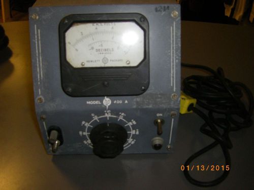 Hewlett Packard Decibels IMW 600 Model 400A