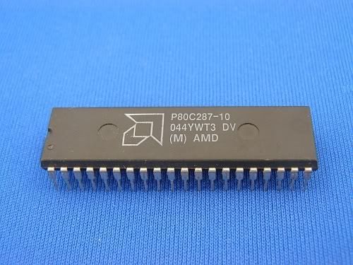 P80C287-10 P80C287 80C287 AMD IC NEW