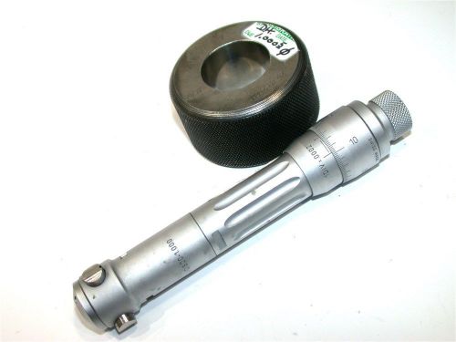 Brown &amp; sharpe intrimik inside micrometers w/ master .800-1.000&#034; 599-281-10 for sale