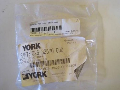 New York Air Conditioner Air Diffuser P/N 025 32570 000 2500 OHM Sensor NIP