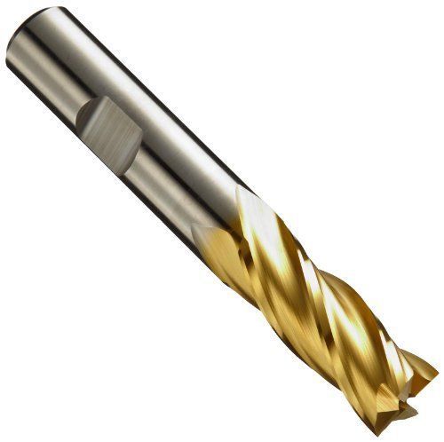 Niagara Cutter N35280 High Speed Steel (HSS) Square Nose End Mill, Inch, Weldon.