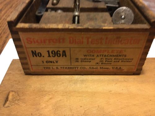 Starrett dial indicator