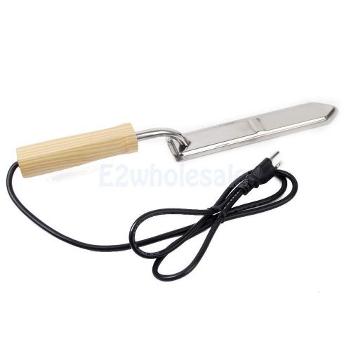 Electric Honey Extractor Uncap Stainless steel Hot Knife Beekeeping US Plug