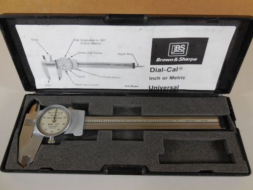 Brown &amp; Sharp Universal Dial Calipers 599-579-4