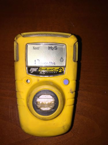 Bw technologies ga24xt-h gasalertclip extreme 2-year detector h2s monitor for sale