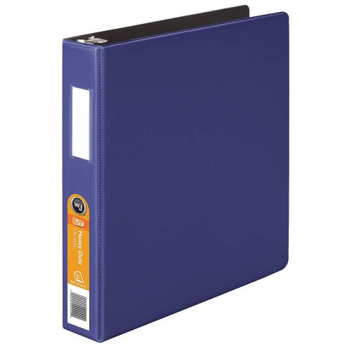 Heavy Duty Binder, D-Ring, 1-1/2in, PC Blue W384-34-7462PP