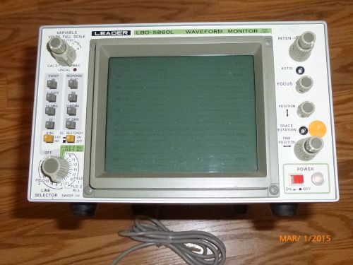 LEADER LBO-5860L  WAVEFORM MONITOR