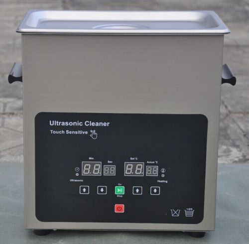 Ultrasonic cleaner digital control touch sensitive heated 2l size for sale