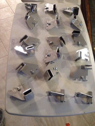 Lot Of 36 Shelf Brackets Retail Metal