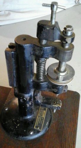 ANTIQUE IMPERIAL OPTICAL Co. LENS MAKING DRILL - VINTAGE OPTOMETRY TOOL