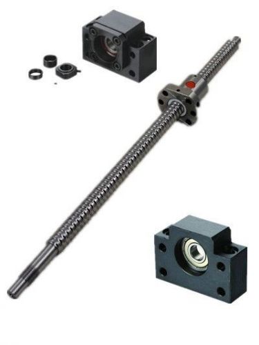 Anti backlask ballscrew sfu1605-l1000mm with ballnut+end machining+1set bk/bf12 for sale