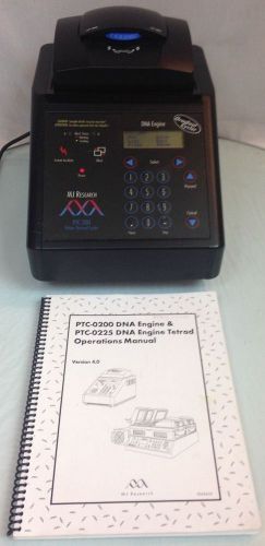 PTC-100 200 Programmable Thermal Cycler 96 Well MJ Research Tested w/ manual