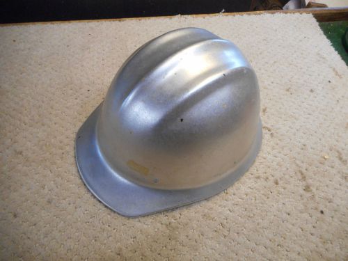 L1832- VINTAGE ALUMINUM BULLARD HARD BOILED INDUSTRY SAFETY HELMET