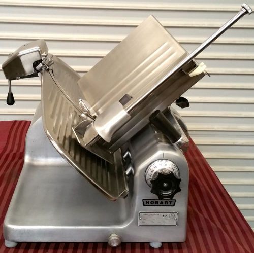 12&#034; Manual Slicer Hobart 1612E &amp; Sharpener NSF #2596 Meat Cheese Deli Market NSF