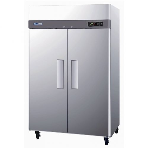 Turbo Air M3F47-2, 2 Solid Door Freezer