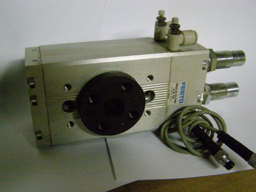 USED FESTO DRQD-25-90-YSRJ-A-AL-FW PNEUMATIC ROTARY ACTUATOR