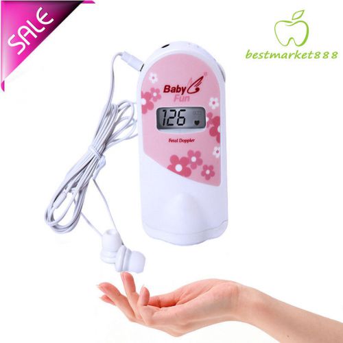 NEW Baby Soud Fetal Doppler Heart Monitor + 2.5 MHz Sensor A+300051