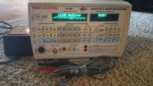 Sencore LC103 Rezolver Capacitor Inductor Tester Analyzer Sencore