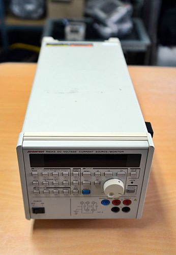 Advantest R6243 DC VOLTAGE CUTTENT SOURCE / MONITOR free ship